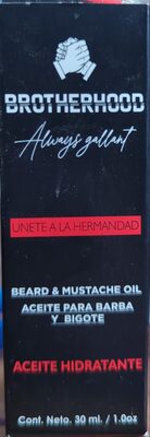 Aceite para barba y bigote