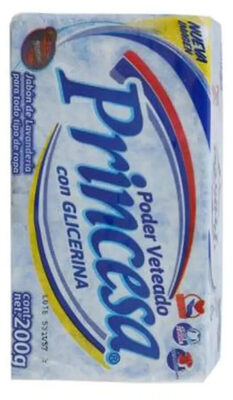 Jabon Princesa  azul de 220gr