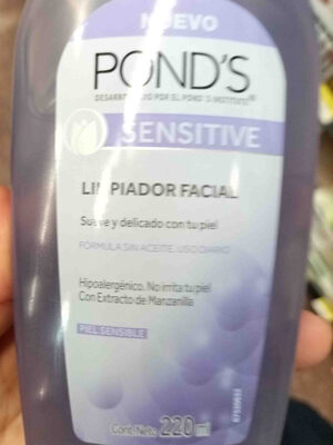 Limpiador facial sensitive