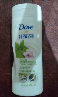 Crema corporal ritual energizante
