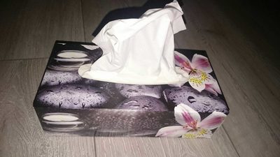 Serviette cosmétiques blanche 