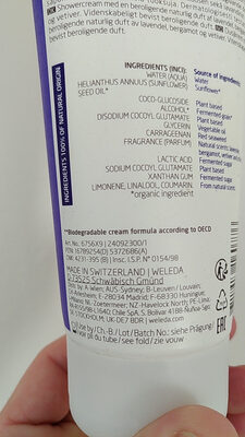 Crème de Douche relaxante