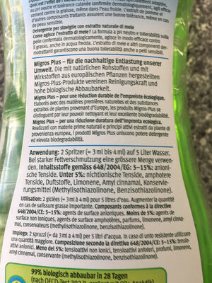Liquide vaisselle