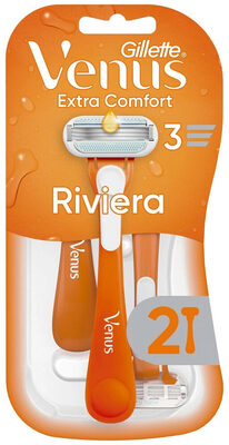 Gillette Venus Riviera 3 Bıçaklı Kullan At Kadın Tıraş Bıçağı 2'li