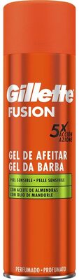 Fusion 5 ultra sensitive gel de afeitar