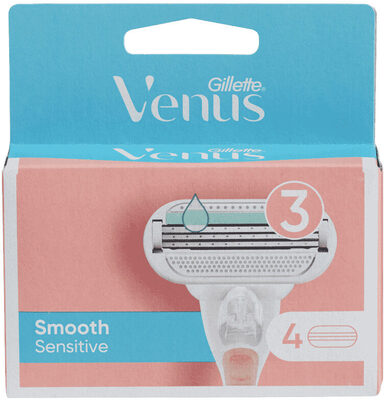 Gillette Barberblader Venus Smooth Sensitiv 4bl.