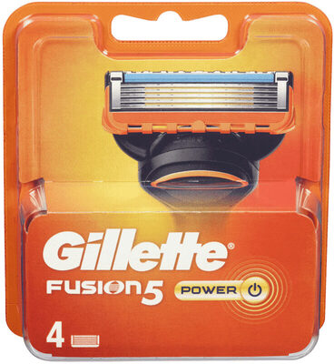 Gillette Barberblad Fusion5 Power blader 4 pk