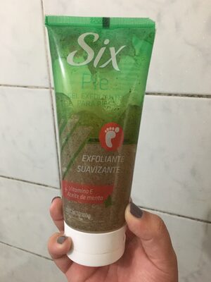 Six exfoliante suavizante