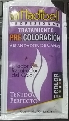 Tratamiento Precoloración Ablandador de Canas