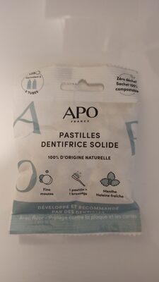 Pastilles dentifrice solide - Menth