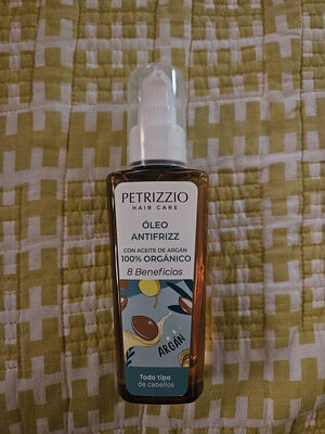oleo antifrizz con aceite de argan 100% organico