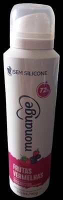 Antitranspirante Aerosol Monange Frutas Vermelhas