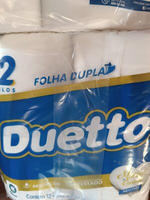 Papel higiênico folha dupla