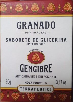 Sabonete de Glicerina Extrato de Gengibre