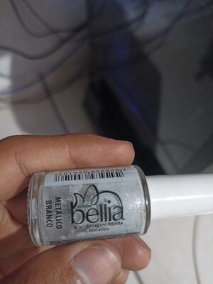 esmaltes Bellia metálico branco