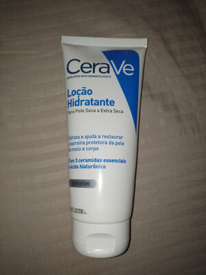 Loção hidratante para pele seca e extra seca