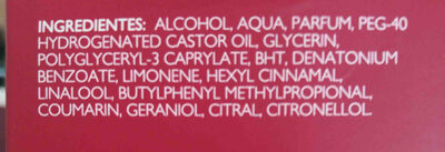 Desodorante spray corporal perfumado cereza y avellana