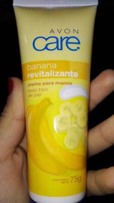 Crema para manos banana revitalizante