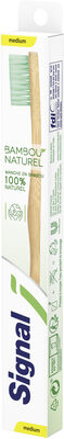 Signal Brosse à Dents Bambou Naturel Medium x1