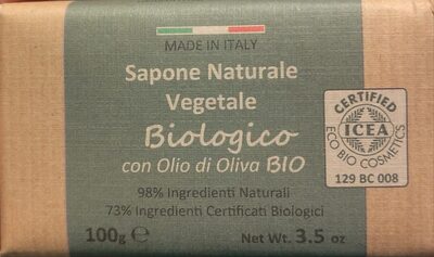 Sapone naturale vegetale biologico