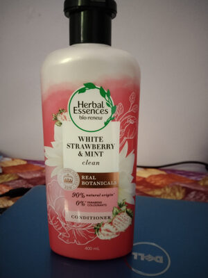 white strawberry and mint