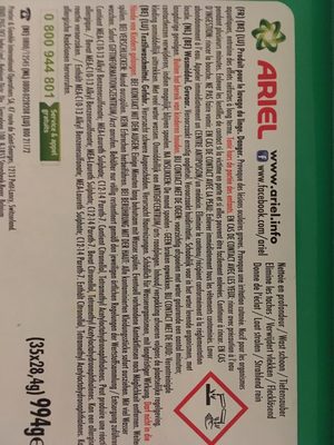 Ariel Wasmiddel 3in1 Pods Regular 35 Stuks