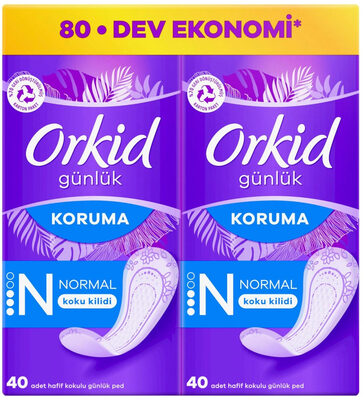 Orkid Günlük Koruma Günlük Ped Normal 80'li