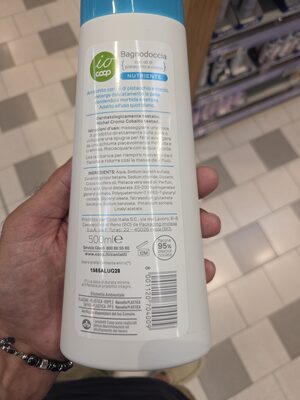 Bagnodoccia con oli di pistacchio e cocco