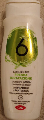 latte solare fresca idratazione protezione bassa 6