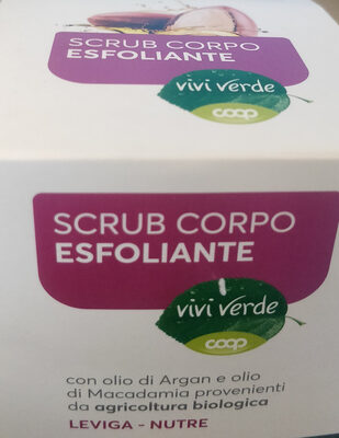 scrub corpo esfoliante