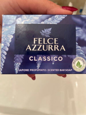 Felce azzurra sapone duro Stück