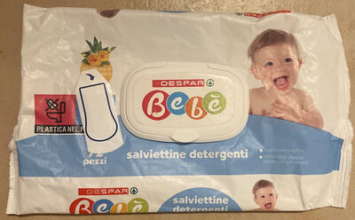 Bebè salviettine detergenti corpo