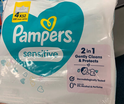 Baby wipes Pampers Sensitive