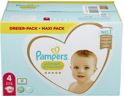 Pampers Premiumprotection S4 9-14kg 90stk
