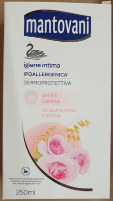 Sapone Intimo Mantovani Acqua di rose e Avena
