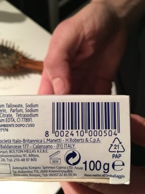 sapone idratante mantovani