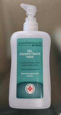 Gel disinfettante mani