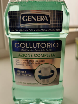 Delicate Mint Mouth-Wash Complete Action