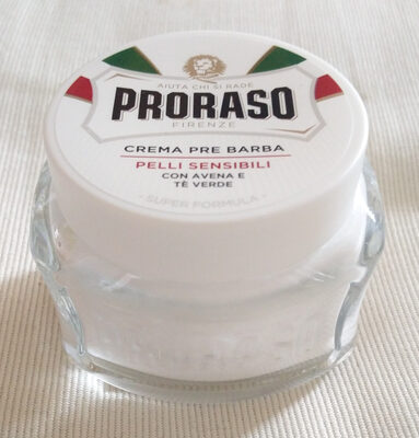Pre-Shave Creme (Sensitive Skin, with Green Tea and Oatmeal)
