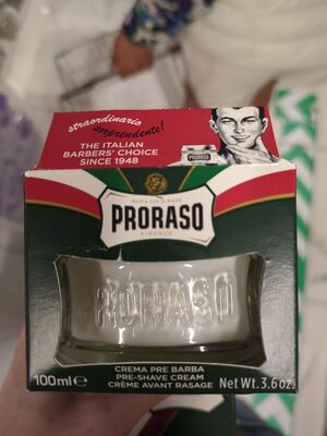 Pre-shave cream - Green