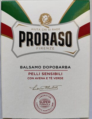 Balsamo dopobarba pelli sensibili