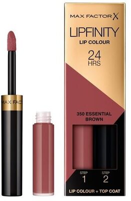 Lipfinity Lip Colour 350 Essential Brown 2-Step Longlasting Lipstick
