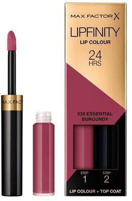 Lipfinity Lip Colour 330 Essential Burgundy 2-Step Longlasting Lipstick