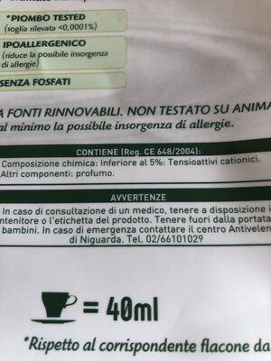 Ammorbidente al profumo di gelsomino
