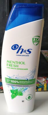hys mentol fresh con efecto refrescante