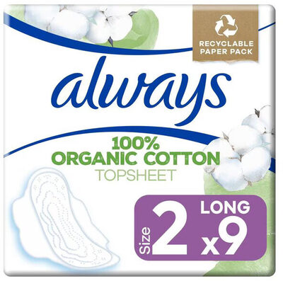 Always Cotton Protection Long Plus Maandverband
