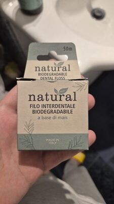 Corn-based biodegradable dental floss
