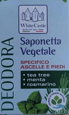 Saponetta vegetale specifico ascelle e piedi
