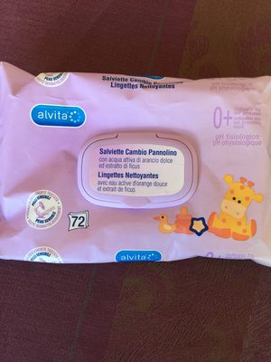 Lingettes nettoyantes avec eau active d’orange douce et extrait de ficus
