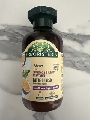 Shampoo & balsamo idratante 2 in 1
